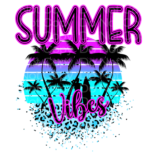 Summer Vibes Transfer Film 6003