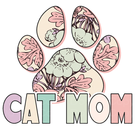 Cat Mom Transfer Film 475