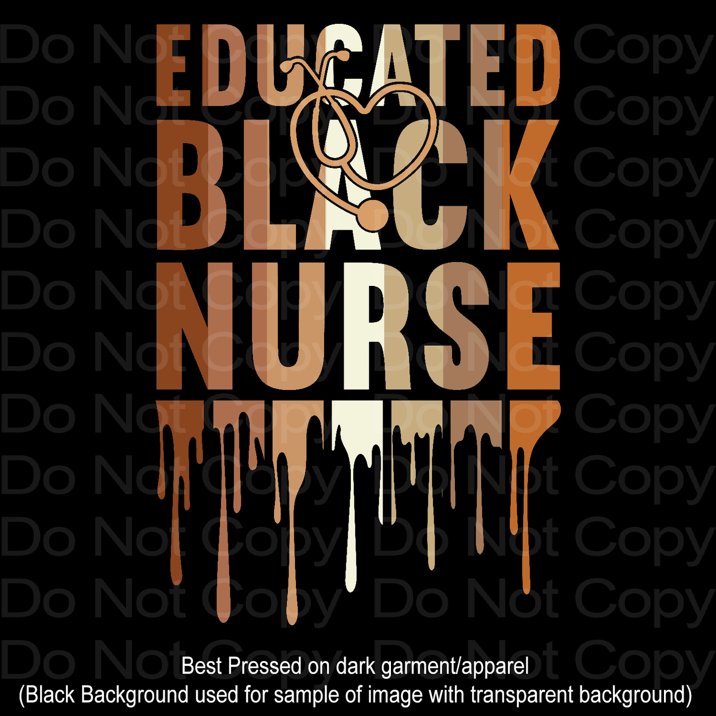 Educated Black Nurse Transfer Film 1867