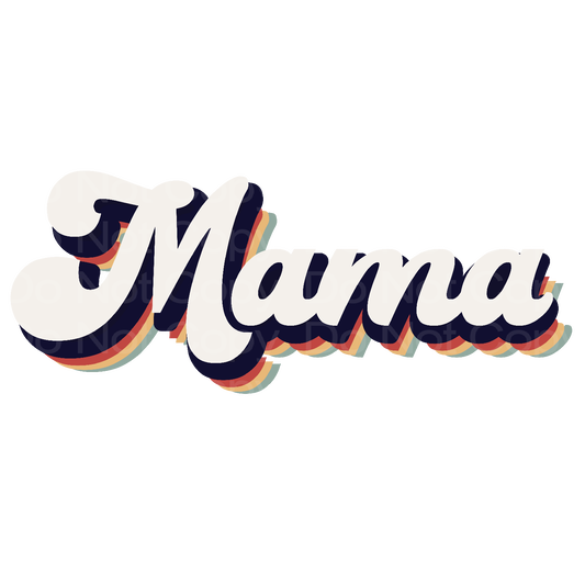 Retro Mama Transfer Film 497