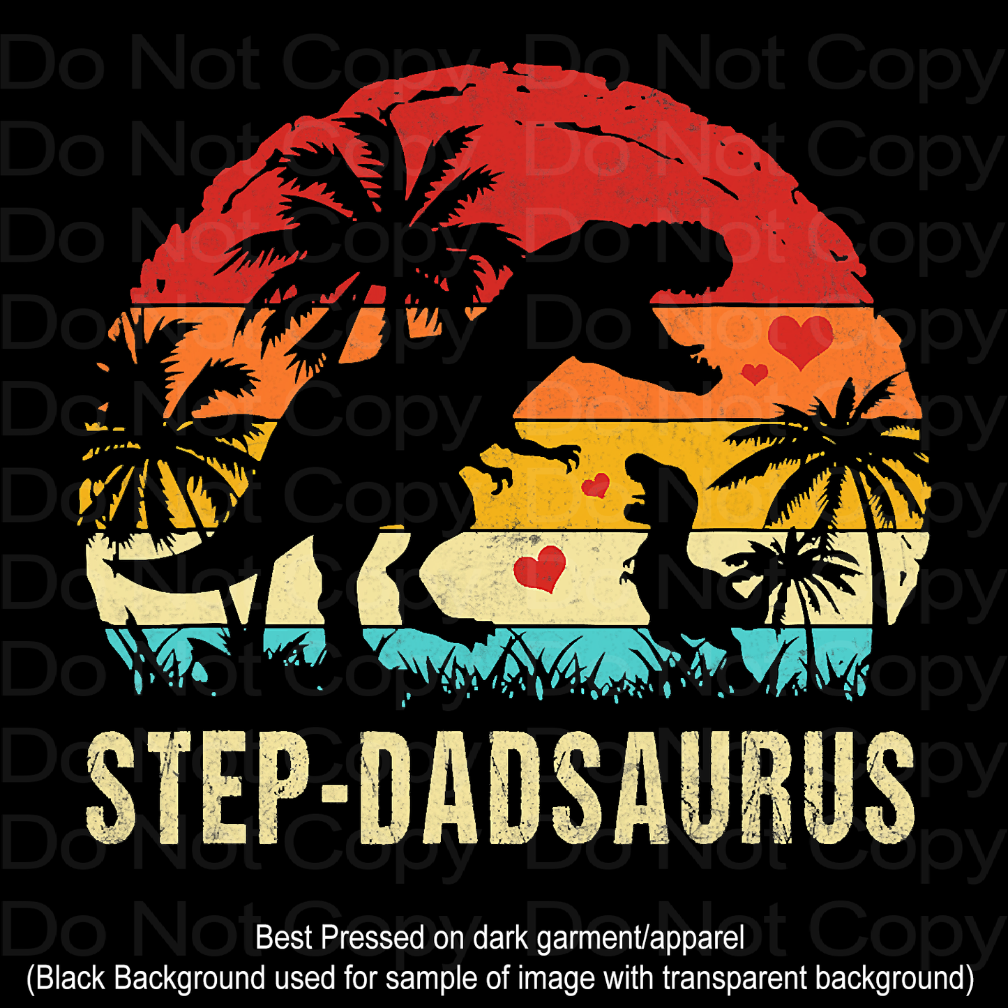 Step Dadsaurus Transfer Film 714