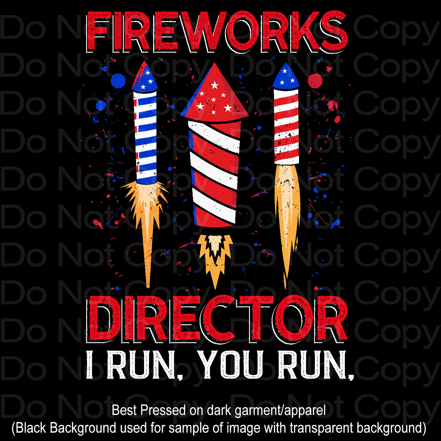 Fireworks If I Run You Run Transfer Film 1640