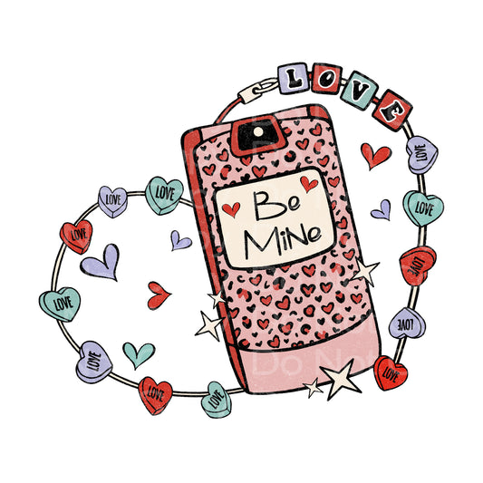Retro Be Mine Razr Transfer Film 266