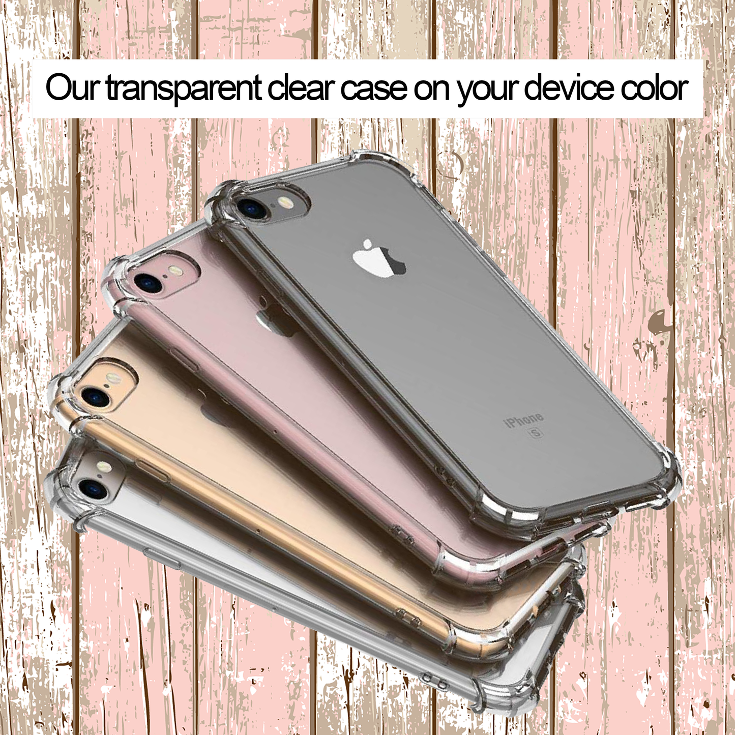 Personalized Wife Mom Nurse with name Clear Bumper Case