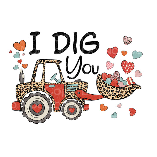I DIG YOU Transfer Film 236