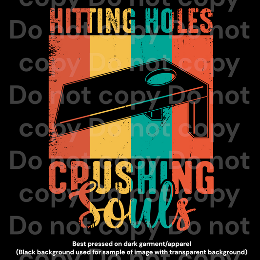 Crushing Souls corn hole Transfer Film 1713