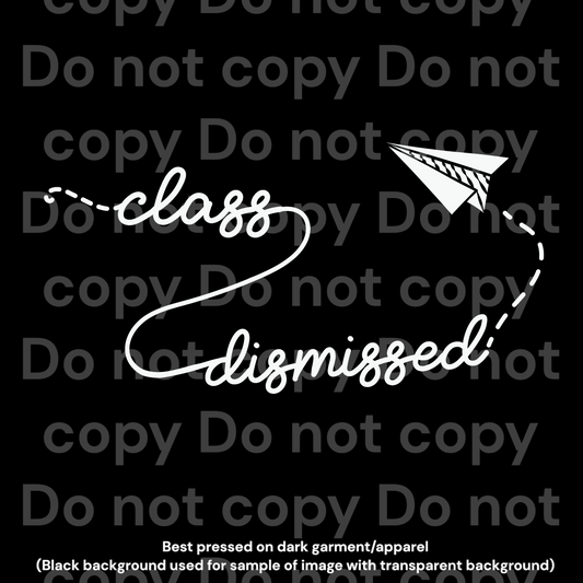 Class dismissed Transfer Film 2148