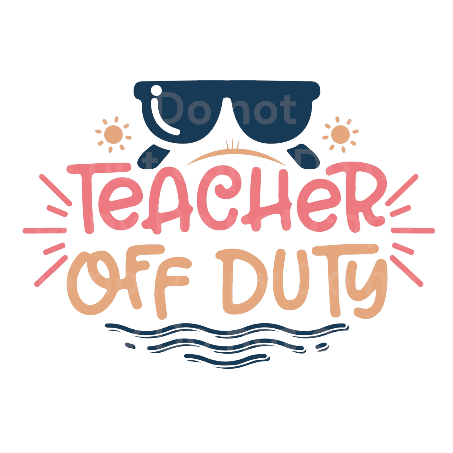 Teacher off Duty Transfer Film 2191