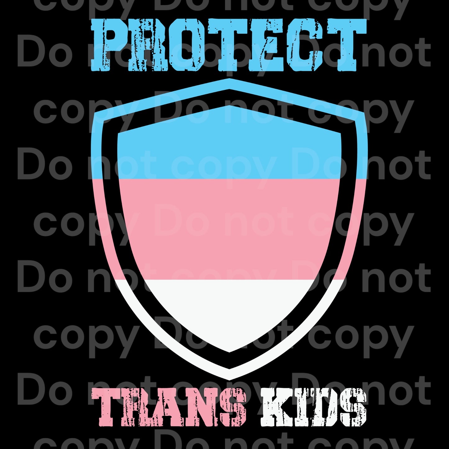 Protect Trans Kids Transfer Film 10019
