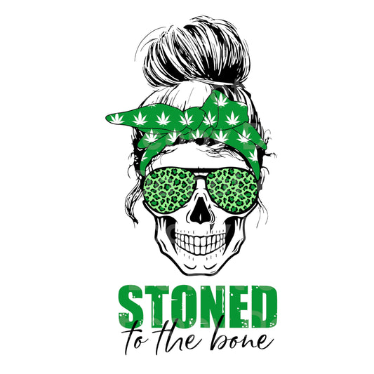 Stoned Messy Bun Transfer Film 9120