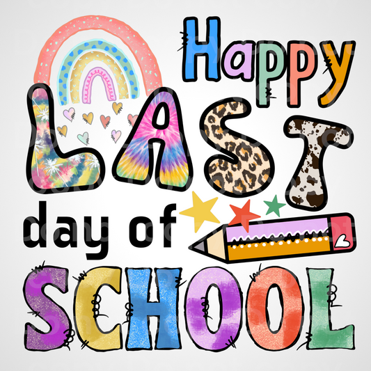 Happy last day of school Transfer Film 2182