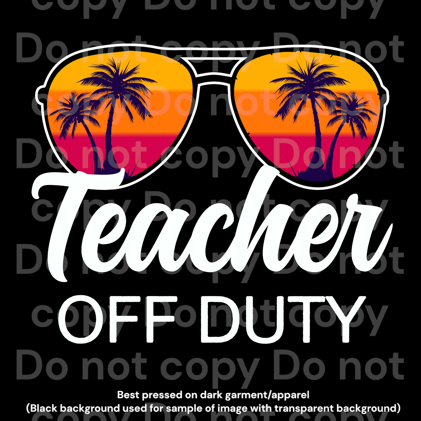 Teacher of duty palm trees Transfer Film 2147