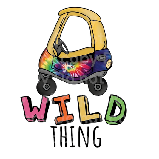 Wild thing Car Transfer Film 0458