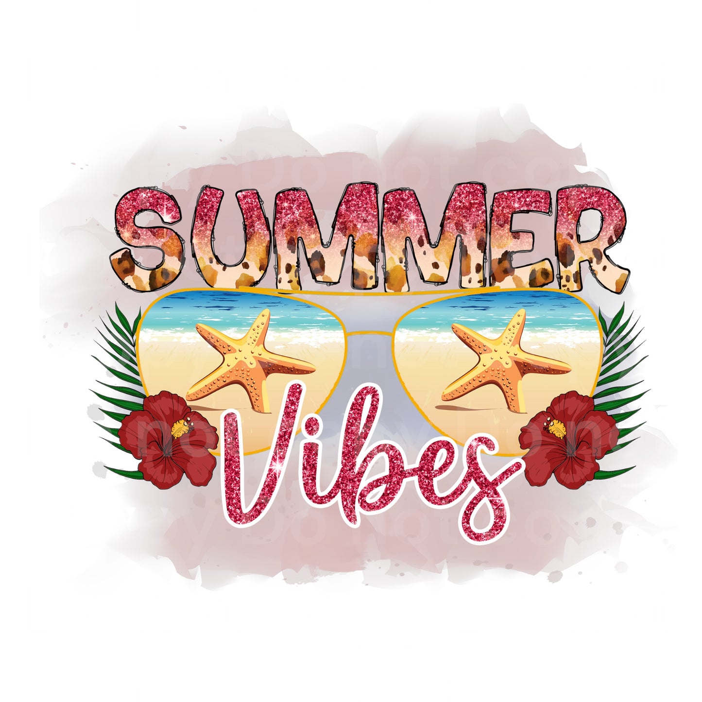 Summer Vibes Transfer Film 1715
