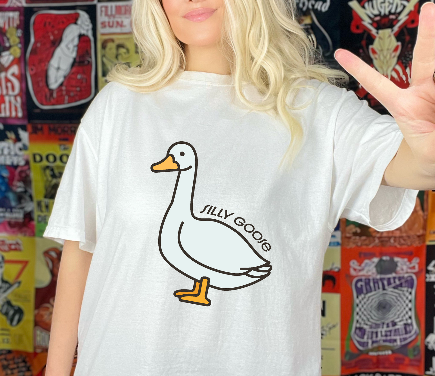 Silly Goose Adult Cotton T-shirt