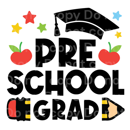 Pre school grad Transfer Film 2153