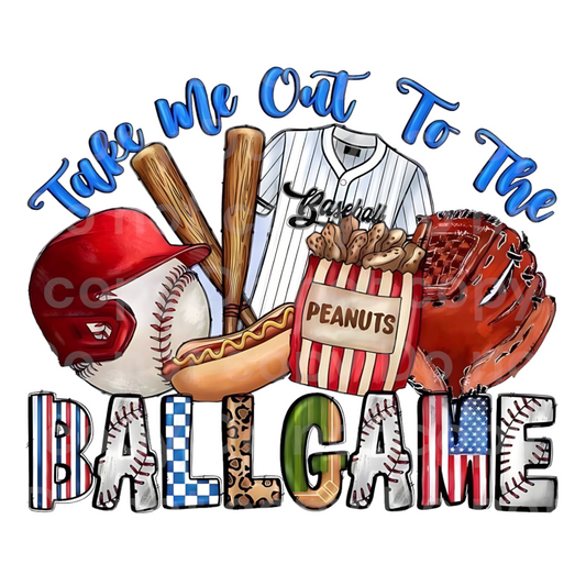 Take me to the ballgame Transfer Film 2502