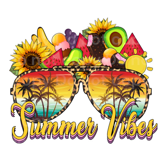 Summer Vibes Transfer Film 1728