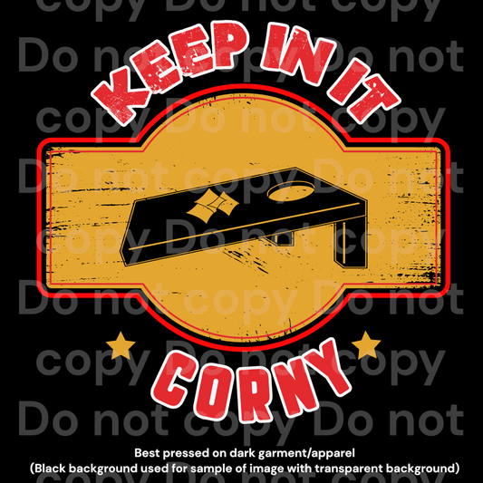 Keep it corny Transfer Film 1709