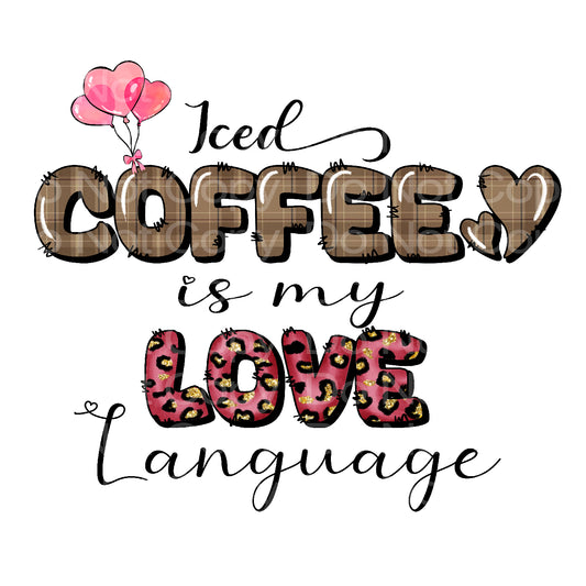 Coffee is my love Transfer Film 221