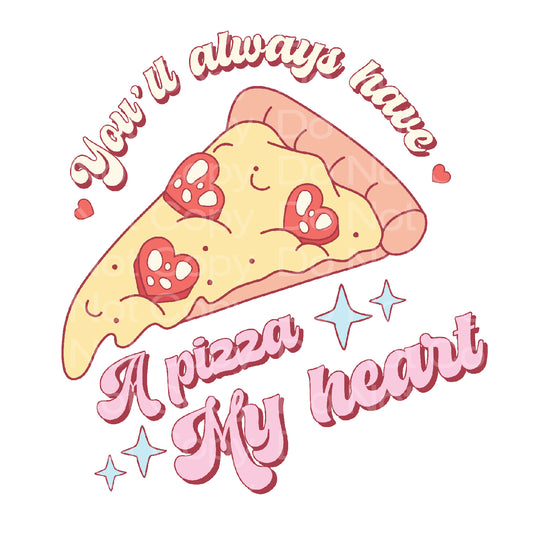 A Pizza of my Heart Transfer Film 203